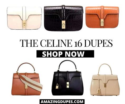 celine luggage handbag dupe leather|celine triomphe bag dupe.